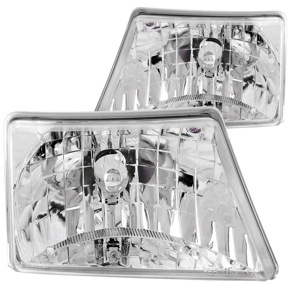 Anzo 111037 Headlights - Crystal - Chrome