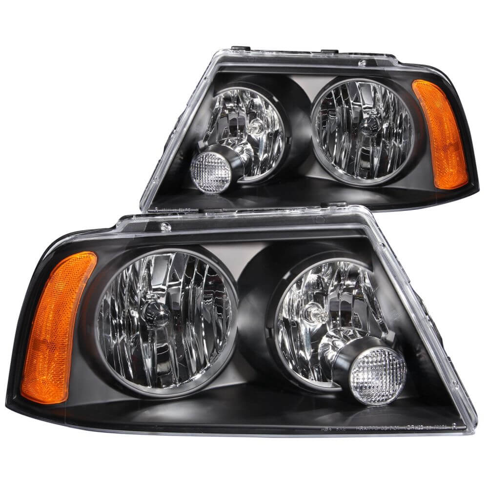 Anzo 111045 Headlights - Black