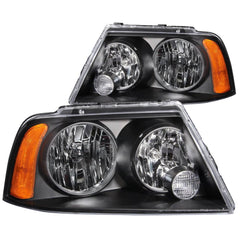 Anzo 111045 Headlights - Black