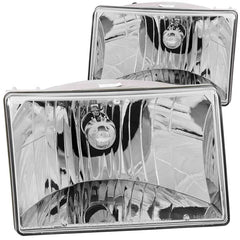 Anzo 111066 Headlights - Crystal - Black