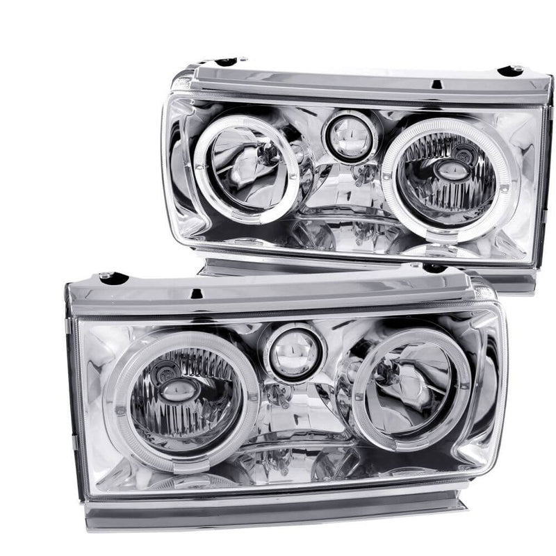 Anzo 111092 Headlights - Crystal With Halo