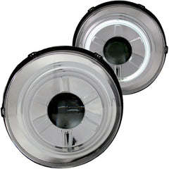 Anzo 111115 Headlights - Chrome Clear Projector With Halos