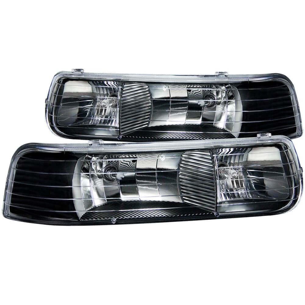 Anzo 111155 Headlights - Crystal - Black
