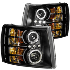 Anzo 111200 Headlights - Projector - Black Clear