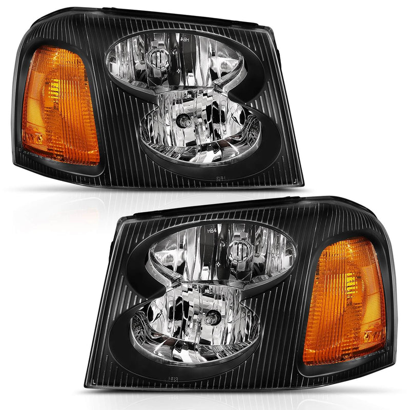 Anzo 111429 Crystal Headlights With Clear Lens