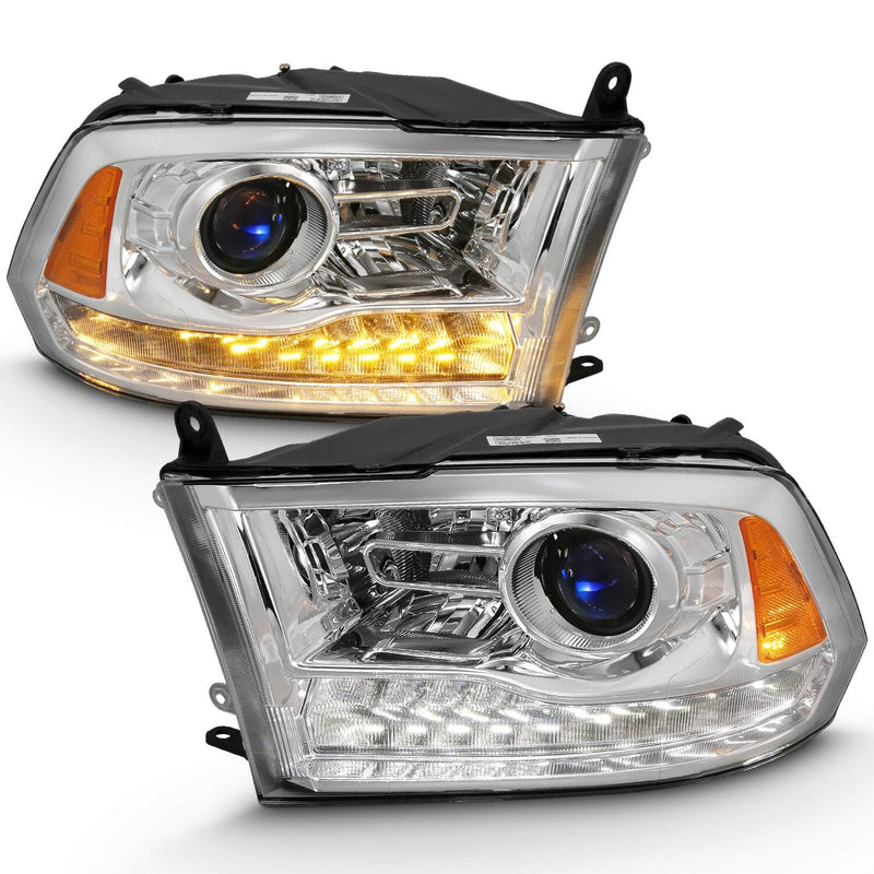 Anzo 111440 Projector Headlights With Amber Lens