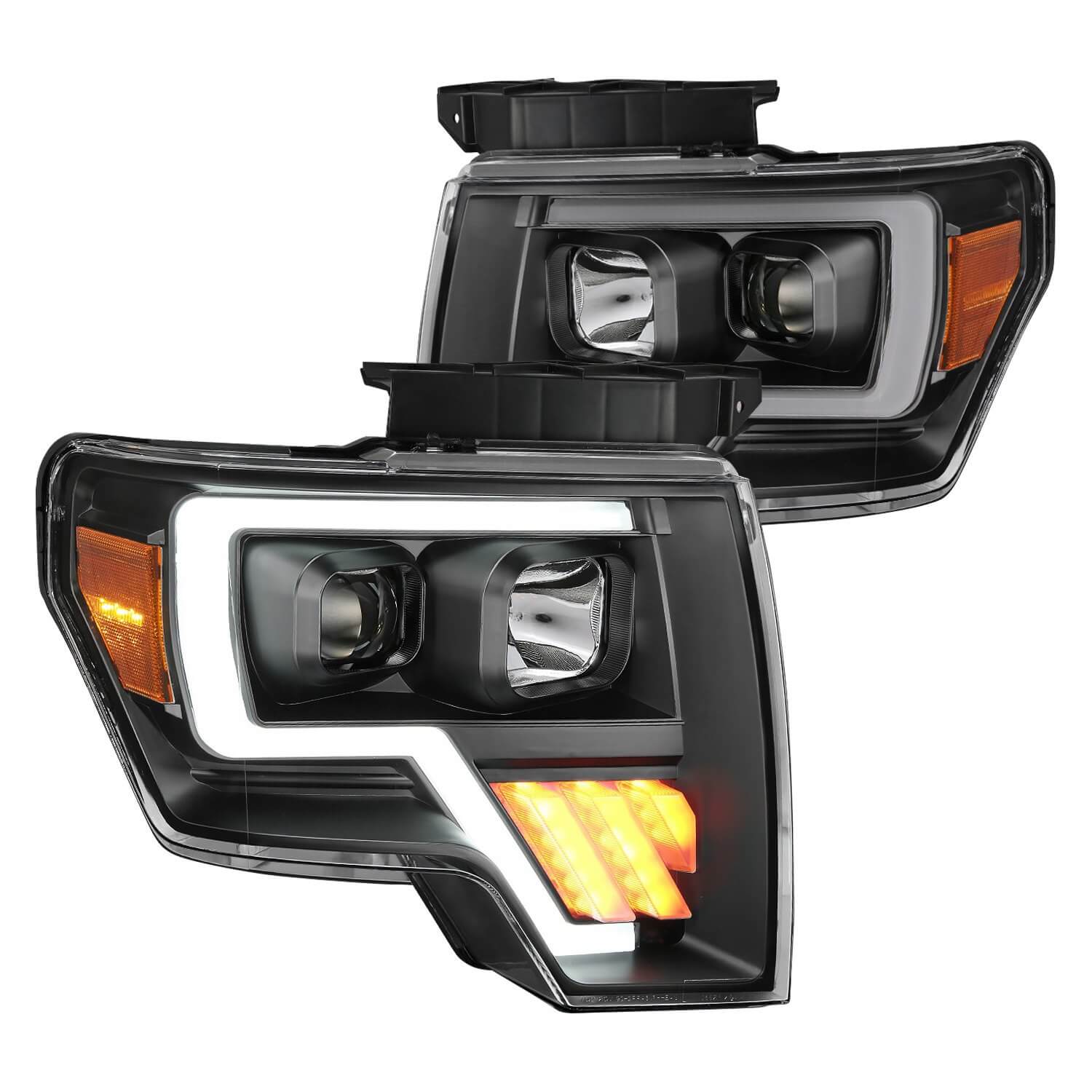 Anzo 111445 U-Bar Projector Headlights