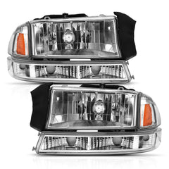 Anzo 111455 Crystal Headlights With Clear Lens