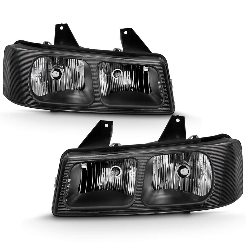 Anzo 111474 Crystal Headlights With Clear Lens