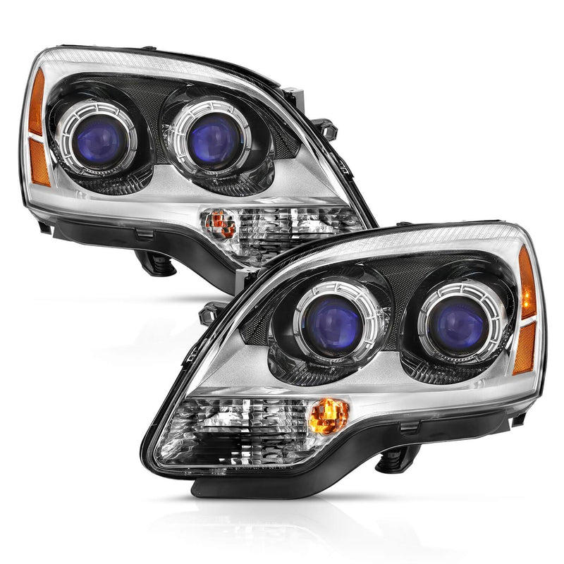 Anzo 111476 Crystal Headlights With Clear Lens