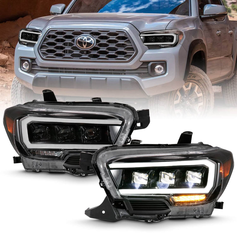 Anzo 111496 LED Projector Headlights With Clear Lens