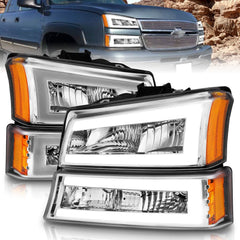Anzo 111502 Crystal Headlights With Clear Lens
