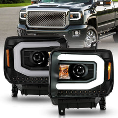 Anzo 111513 Projector Headlights With Clear Lens