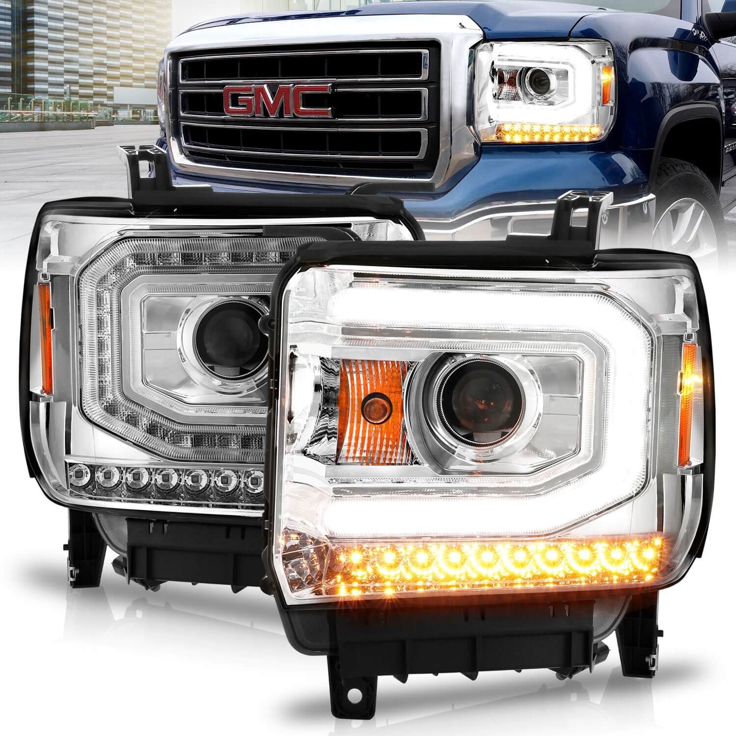 Anzo 111514 Projector Headlights With Clear Lens