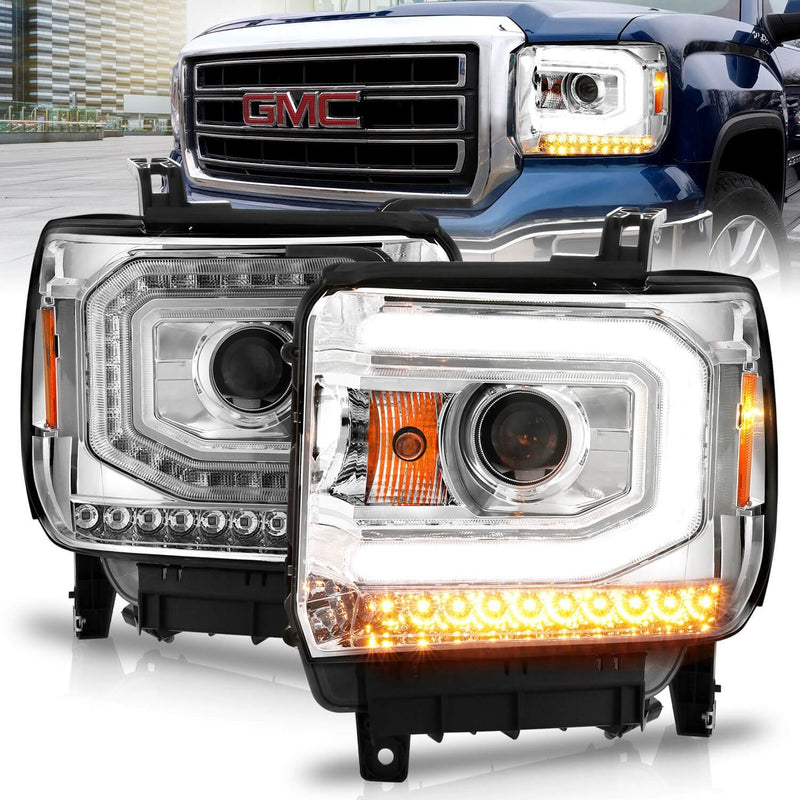 Anzo 111514 Projector Headlights With Clear Lens