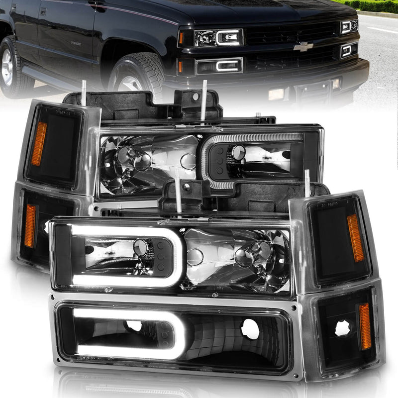 Anzo 111528 Crystal Headlights