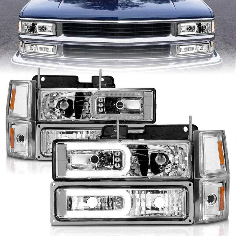 Anzo 111529 Crystal Headlights