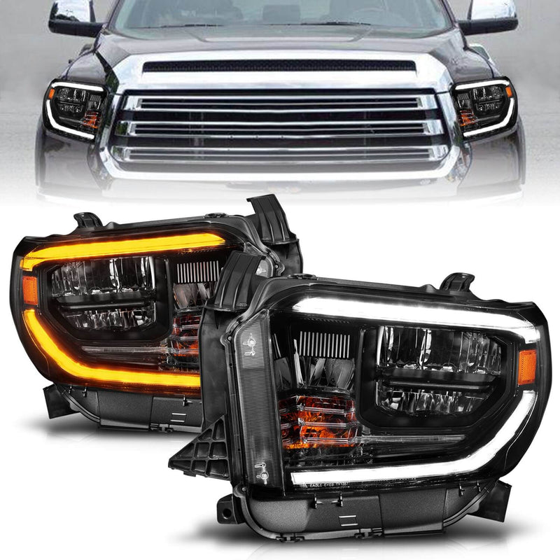 Anzo 111531 LED Crystal Headlight With Clear Lens