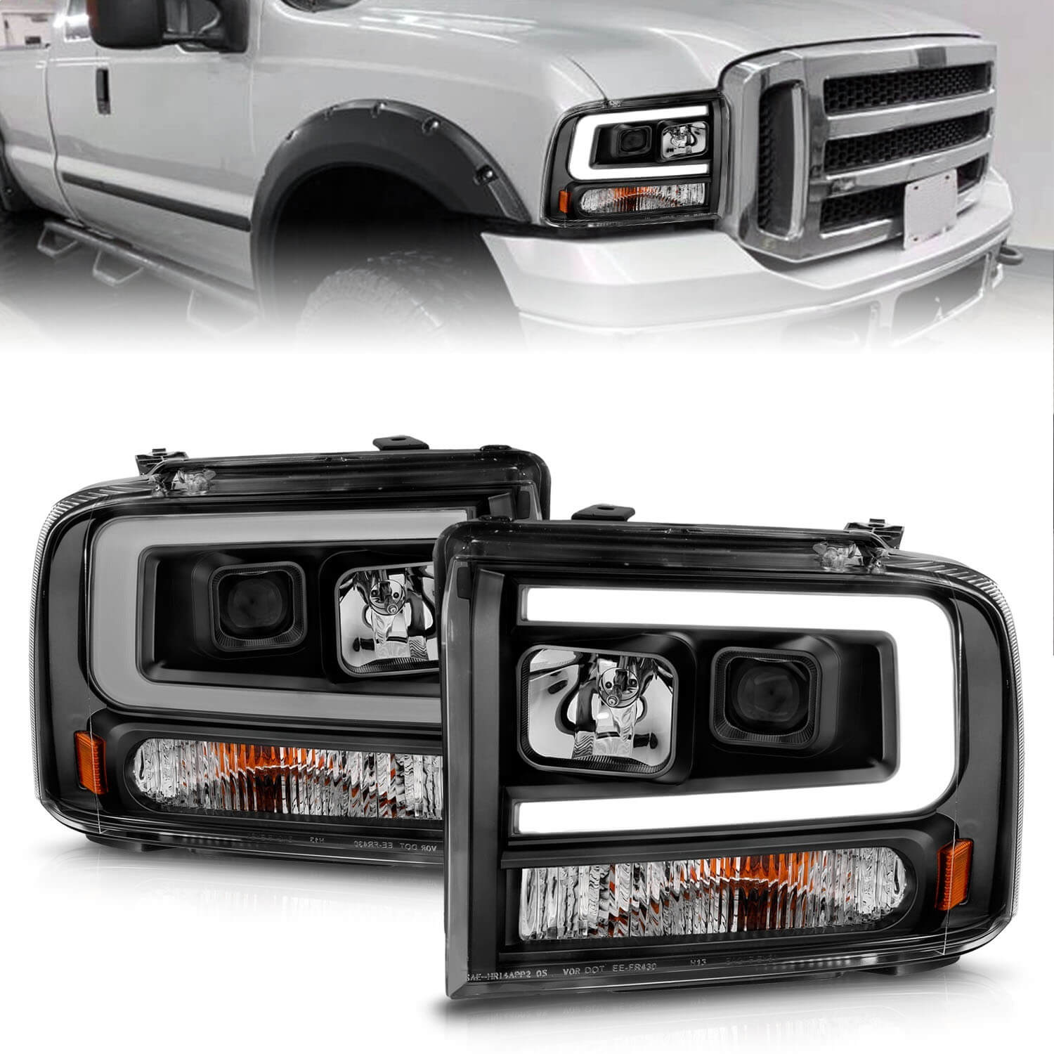 Anzo 111551 Projector Headlights