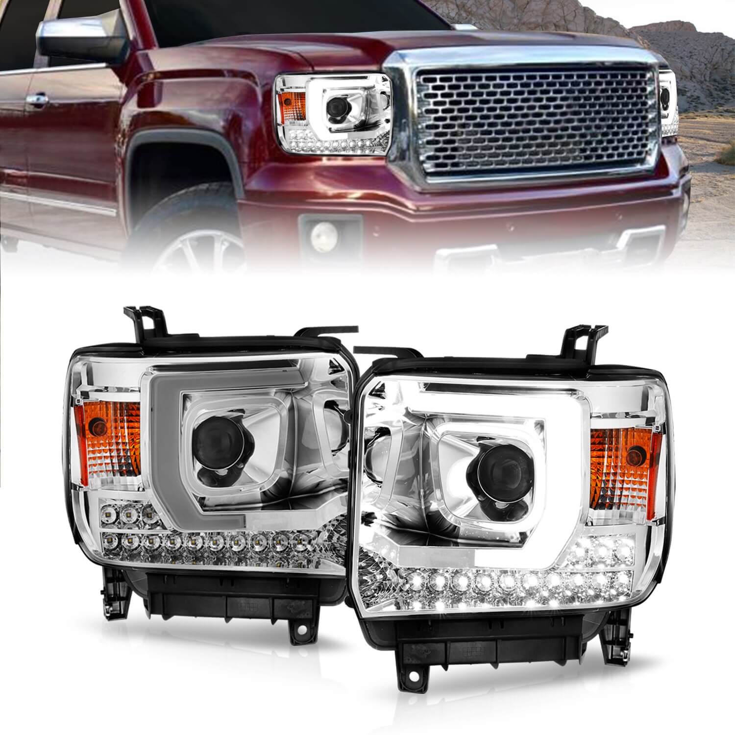 Anzo 111553 Projector Headlights