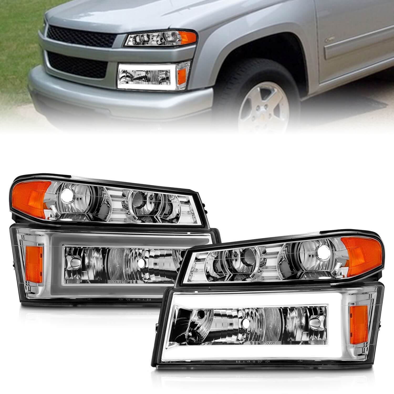 Anzo 111559 Crystal Headlights