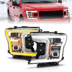 Anzo 111571 LED Projector Headlights With Clear Lens