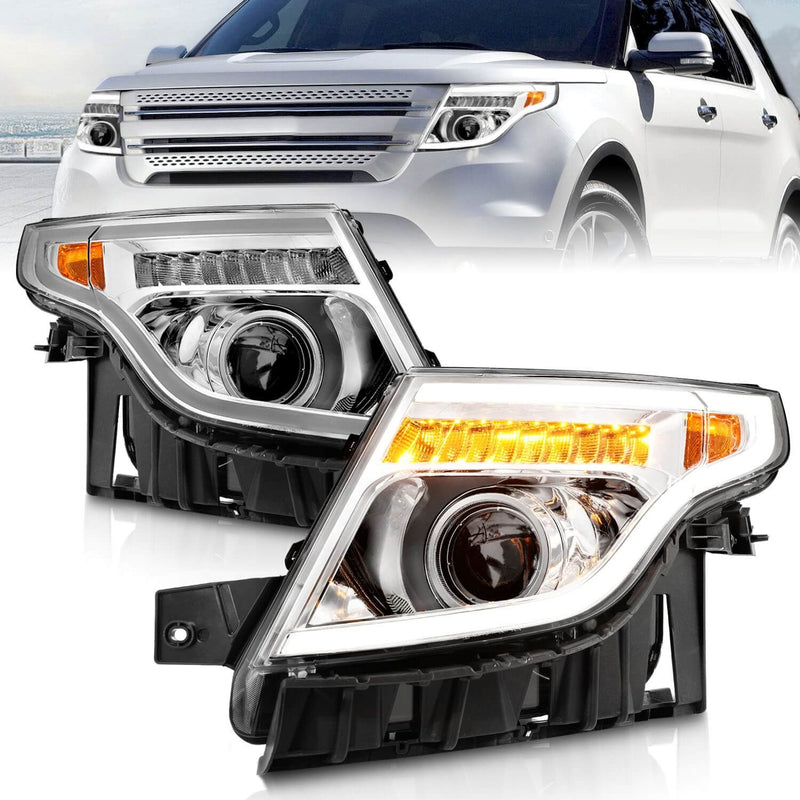 Anzo 111576 Projector Headlights With Clear Lens