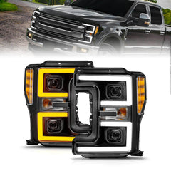 Anzo 111577 LED Projector Headlights With Clear Lens