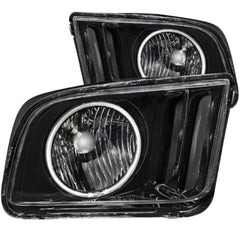 Anzo 121033 Headlights - Black With Halo (CCFL)