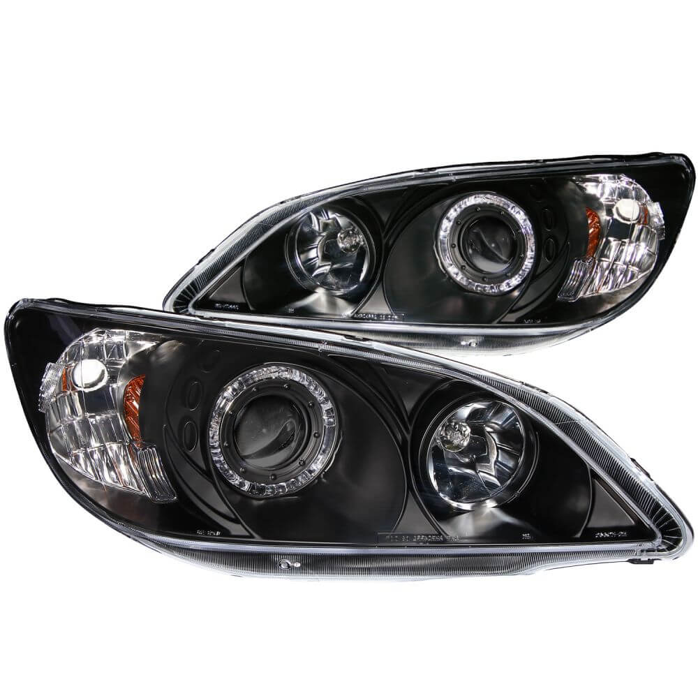 Anzo 121059 Headlights - Projector With Halo - Black
