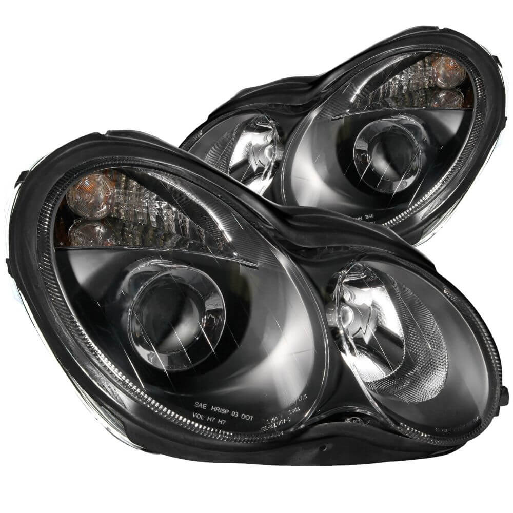 Anzo 121079 Headlights - Projector - Black