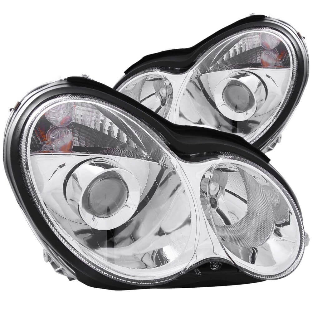 Anzo 121080 Headlights - Projector - Chrome