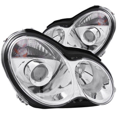 Anzo 121080 Headlights - Projector - Chrome
