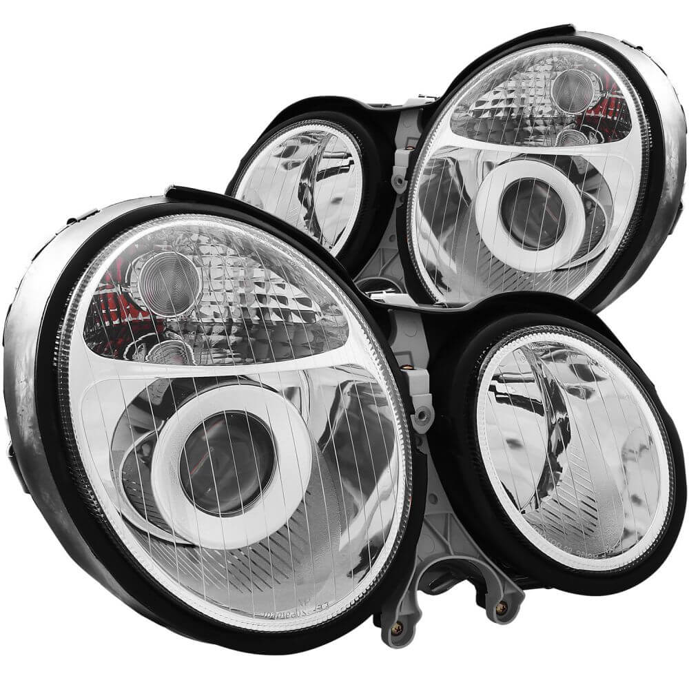 Anzo 121086 Headlights - Projector - Chrome