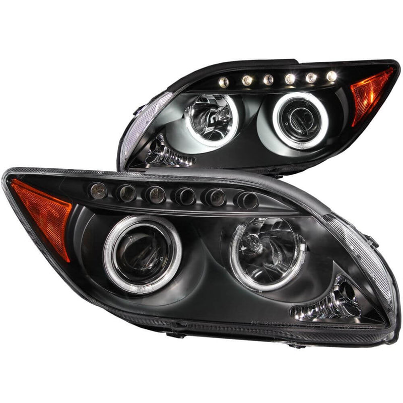 Anzo 121119 Headlights - Projector With Halo (CCFL) - Black
