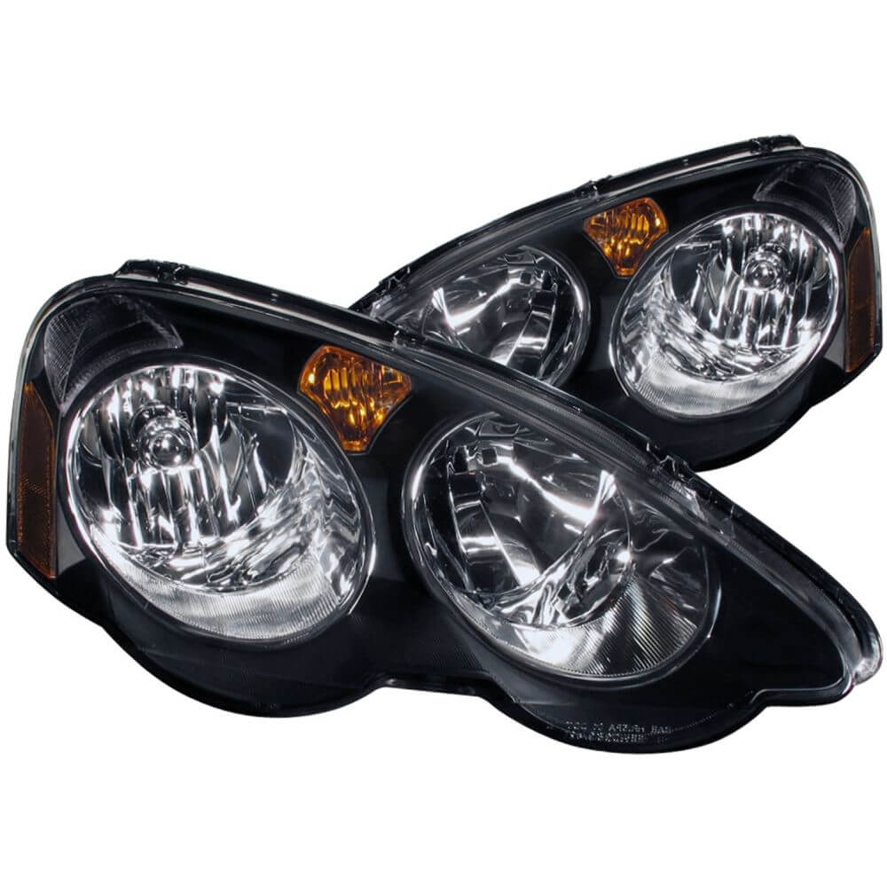 Anzo 121209 Headlights - Black Clear