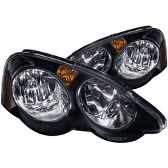 Anzo 121209 Headlights - Black Clear