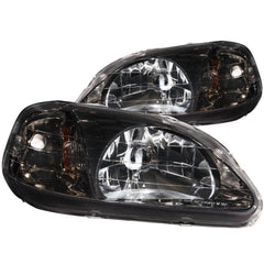 Anzo 121234 Headlights - Gun-Metal Crystal Clear