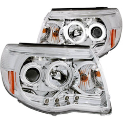 Anzo 121281 Headlights - Chrome Clear Projector With Halos