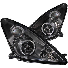 Anzo 121387 Headlights - Projector Halo - Black