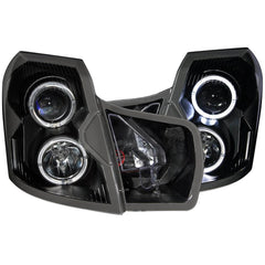 Anzo 121415 Headlights - Projector - W/ Halo Black Clear