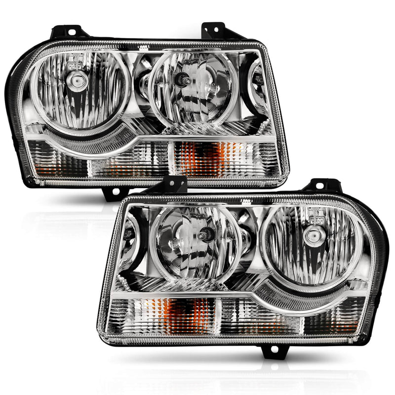 Anzo 121529 Crystal Headlights With Clear Lens
