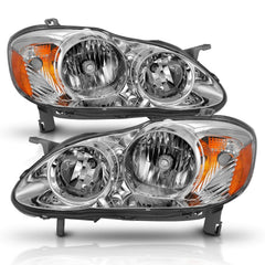 Anzo 121540 Crystal Headlights With Clear Lens