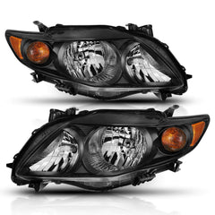 Anzo 121541 Crystal Headlights With Clear Lens
