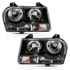 Anzo 121544 Crystal Headlights With Clear Lens