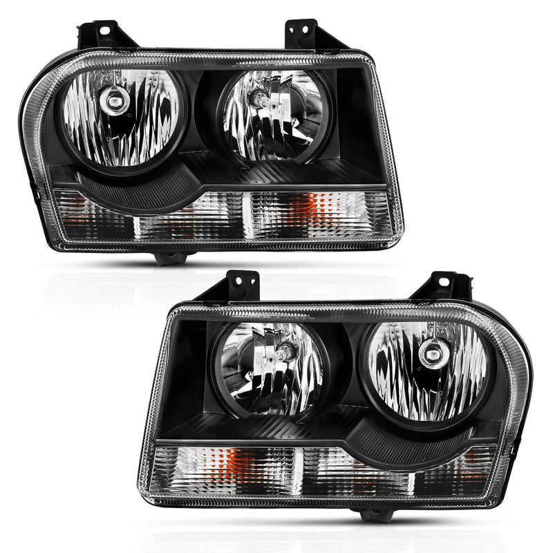 Anzo 121544 Crystal Headlights With Clear Lens