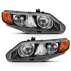 Anzo 121547 Crystal Headlights With Clear Lens