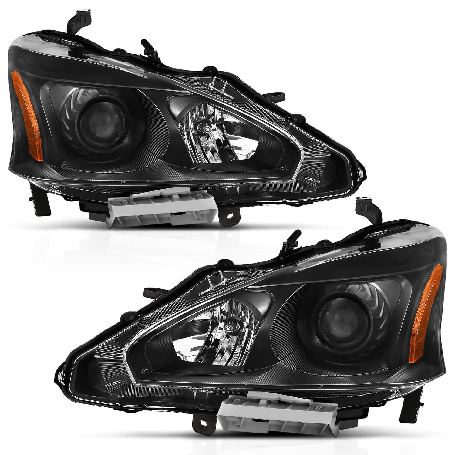 Anzo 121549 Projector Headlights With Clear Lens