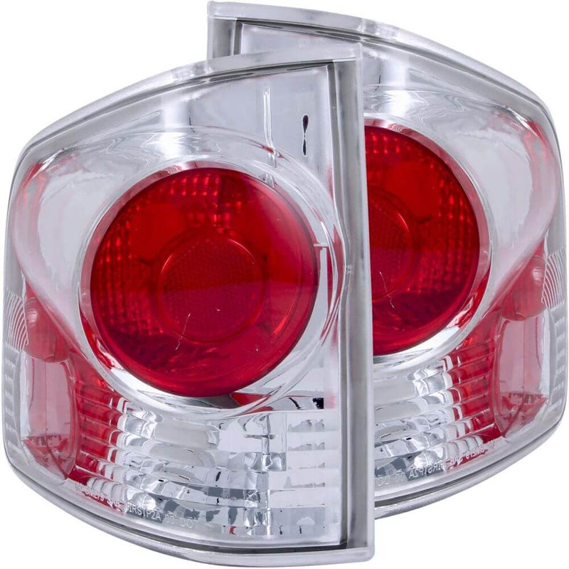 Anzo 211032 Tail Lights - 3D Style - Chrome