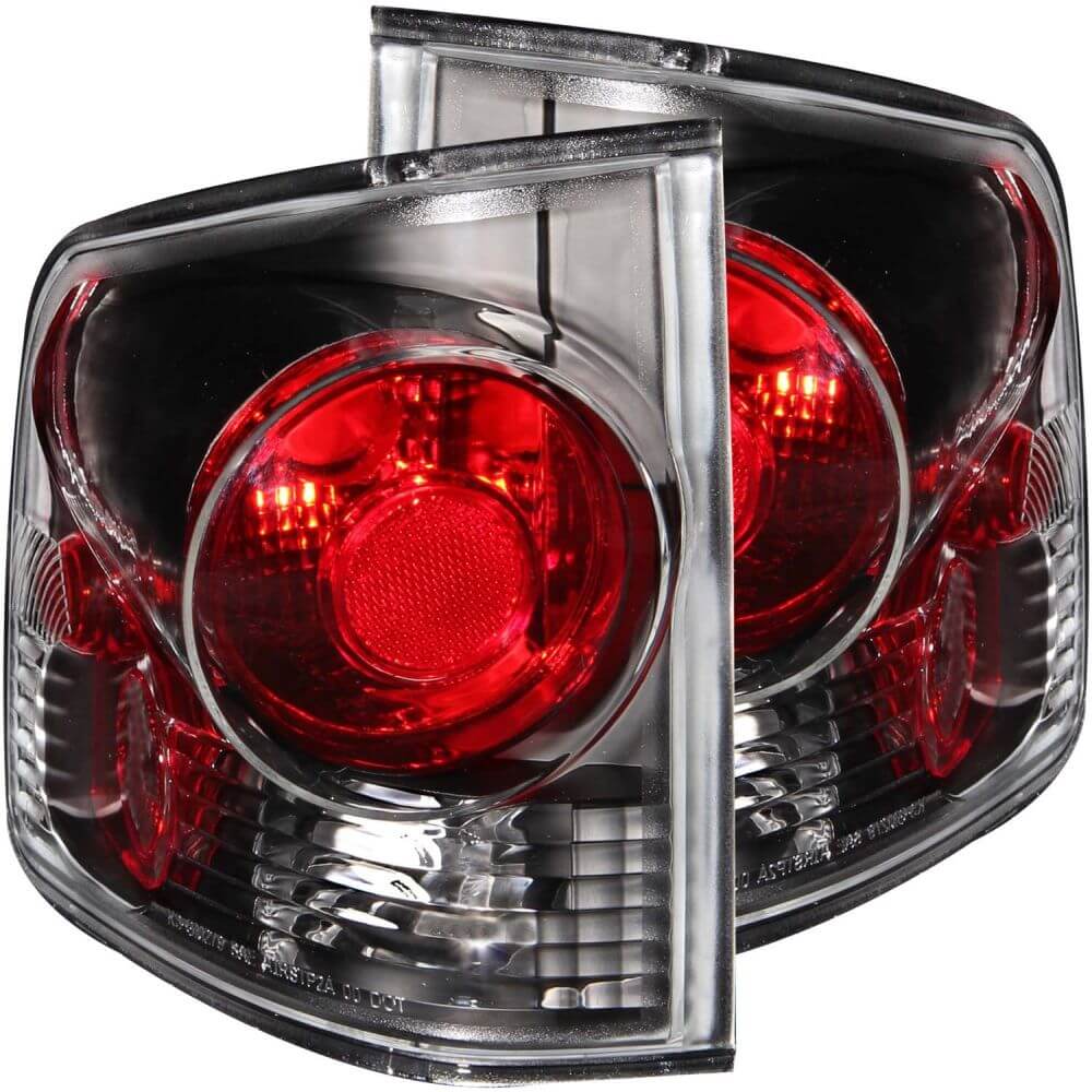 Anzo 211034 Tail Lights - 3D Style - Black